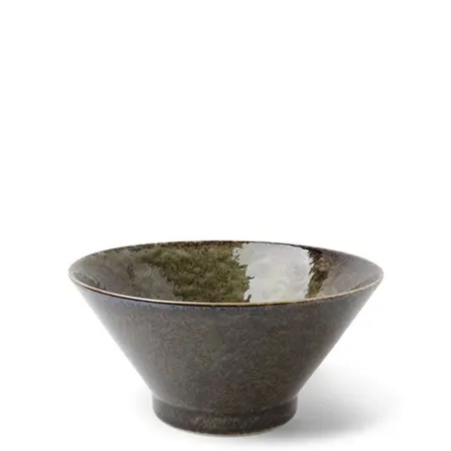 Tabletop Miya Company Ramen Bowls | Bowl Ramen Moss Green 6-1/4"