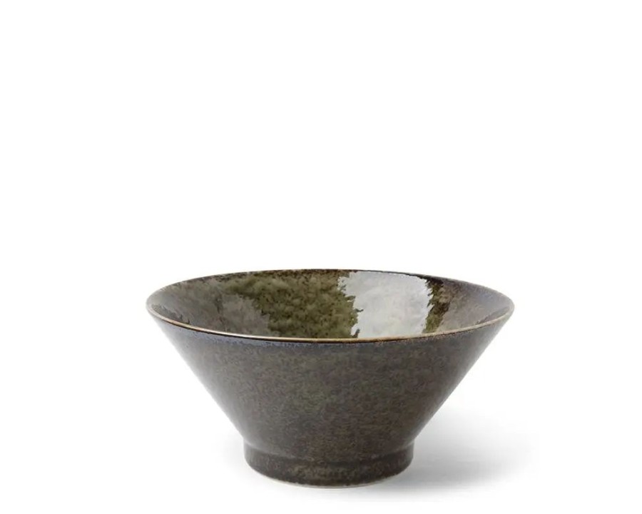 Tabletop Miya Company Ramen Bowls | Bowl Ramen Moss Green 6-1/4"