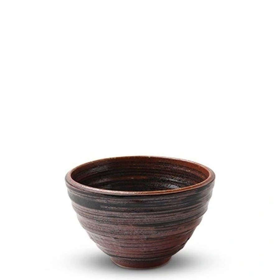 Tabletop Miya Company Medium Bowls | Sabi Brush 5.25" Bowl