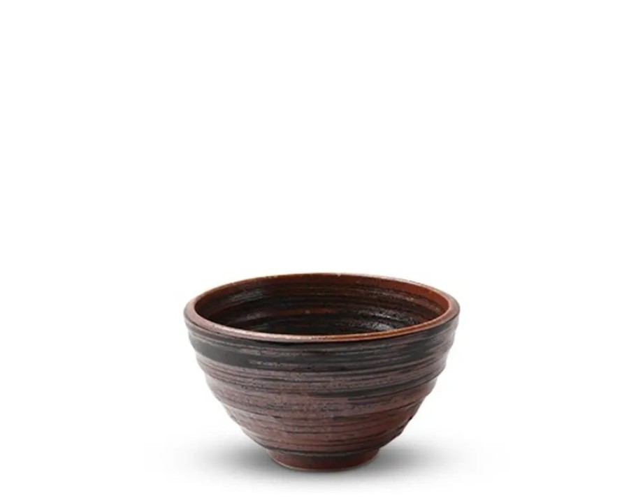 Tabletop Miya Company Medium Bowls | Sabi Brush 5.25" Bowl