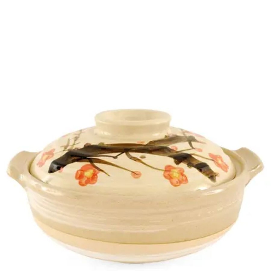 Kitchen Miya Company Donabe Casseroles | Sakura Donabe Casserole, 104 Oz.