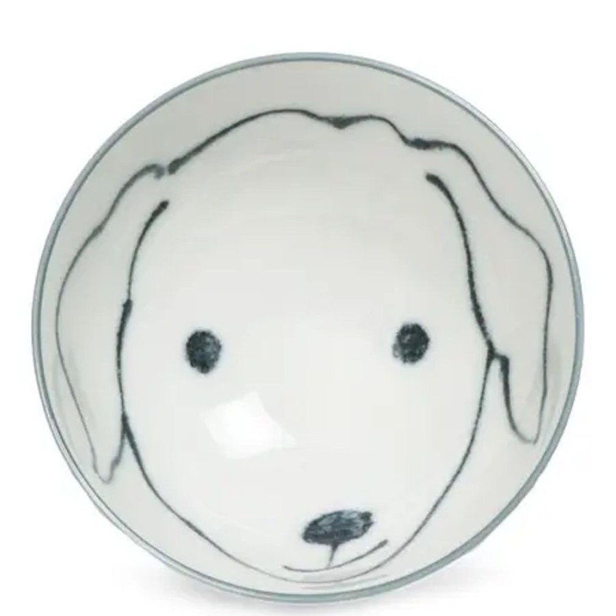 Whimsy Miya Company Dogs | Dog Days 4.5" Rice Bowl - Labrador