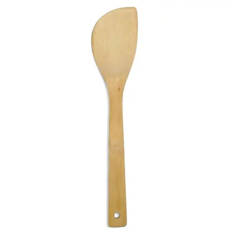 Kitchen Miya Company Serving Utensils | Bamboo Shamoji - 11"
