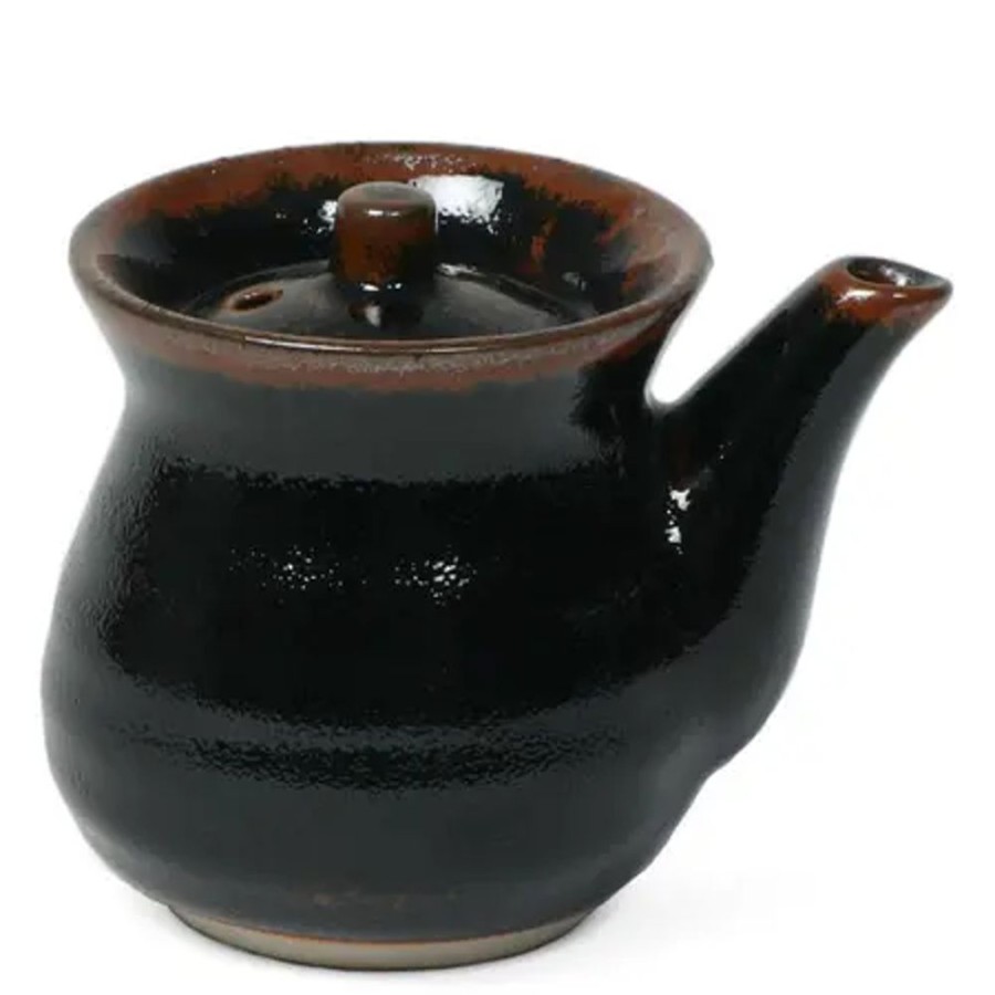 Tabletop Miya Company Sauce Pots | Tenmoku 8 Oz. Round Sauce Pot