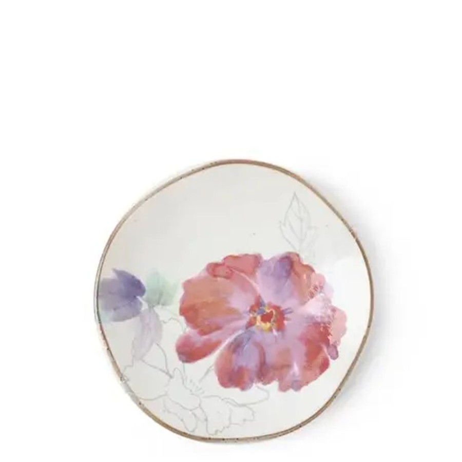 Tabletop Miya Company Small Plates | Floral Mini Plate Purple