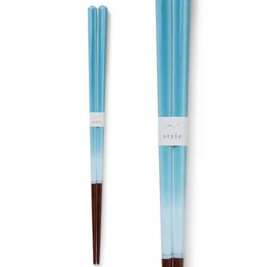 Tabletop Miya Company Chopsticks | Chopsticks Ombre Light Blue