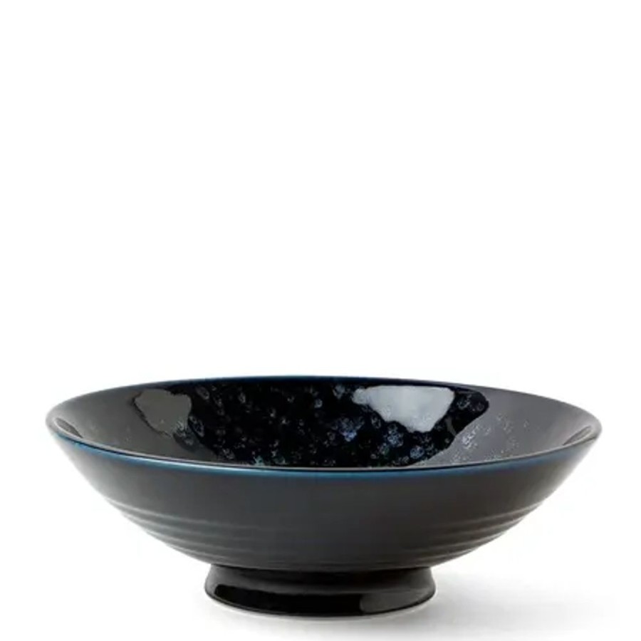 Tabletop Miya Company Serving Bowls & Plates | Uchuu Deep Blue 9.5" Serving Bowl
