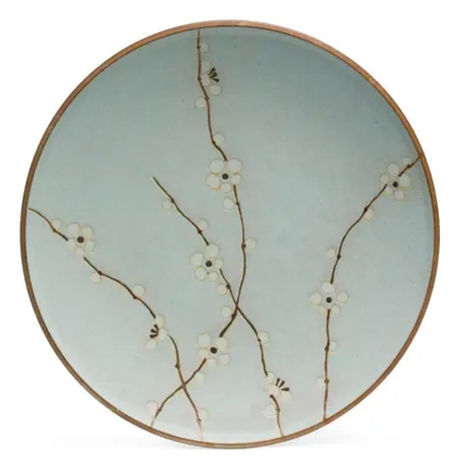 Tabletop Miya Company Large Plates | Spring Blossoms 10" Dinner Plate
