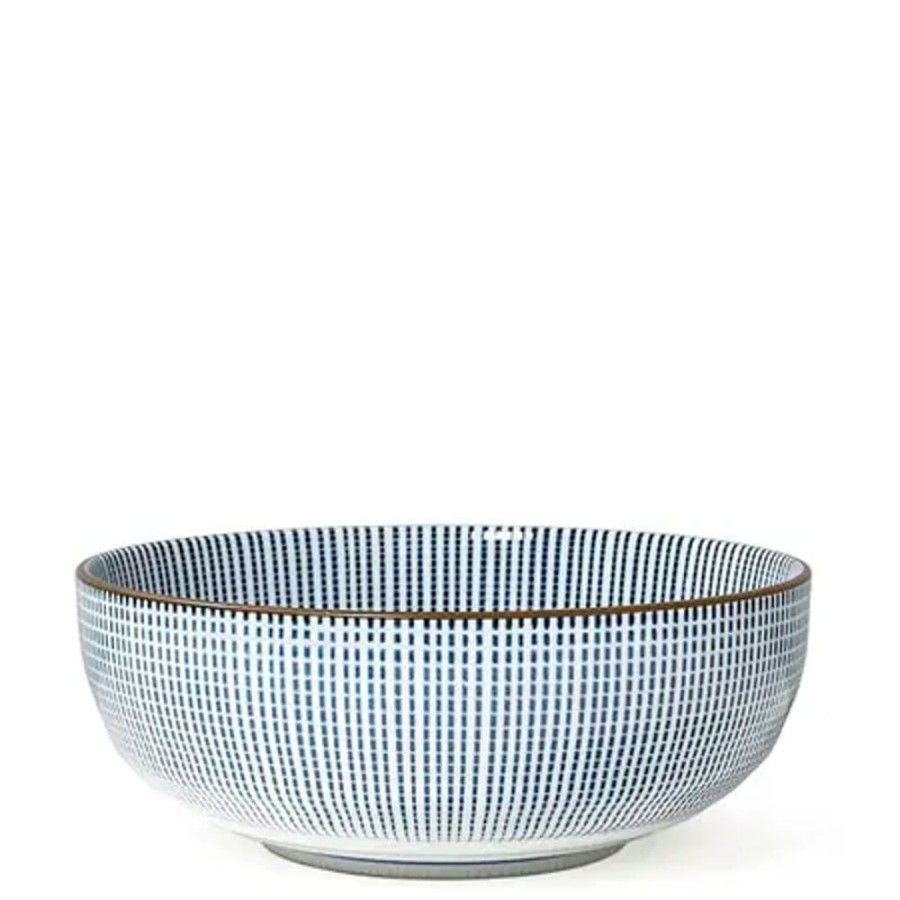 Tabletop Miya Company Serving Bowls & Plates | Sendan Tokusa 6.75" Shallow Bowl