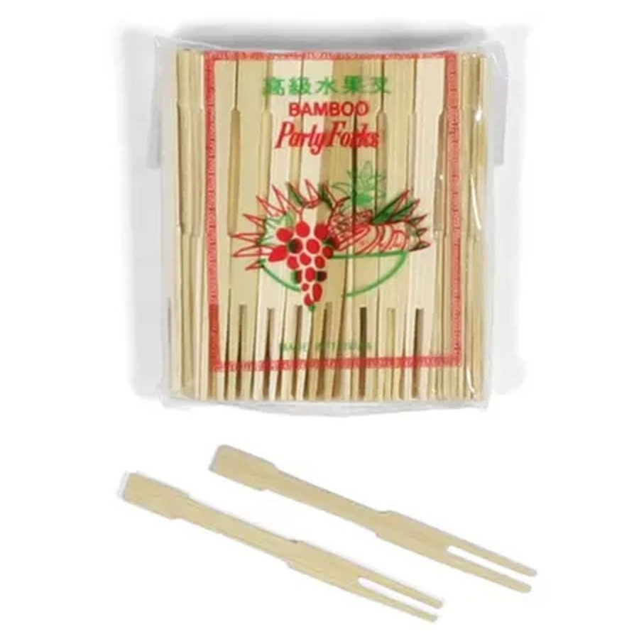 Kitchen Miya Company Skewers | Bamboo Fruit Forks