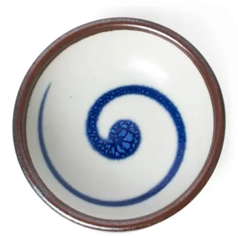 Tabletop Miya Company Sauce Dishes | Cobalt Swirl 3.25" Sauce Dish