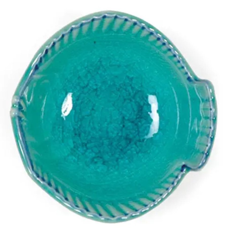 Whimsy Miya Company Fish | Turquoise Blue Fish 3.5" Bowl