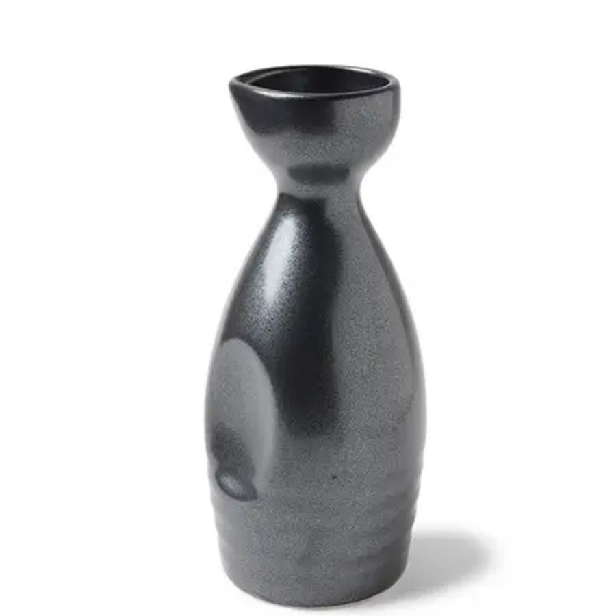 Tabletop Miya Company Sake Bottles & Cups | Iron Glaze 10 Oz. Sake Bottle