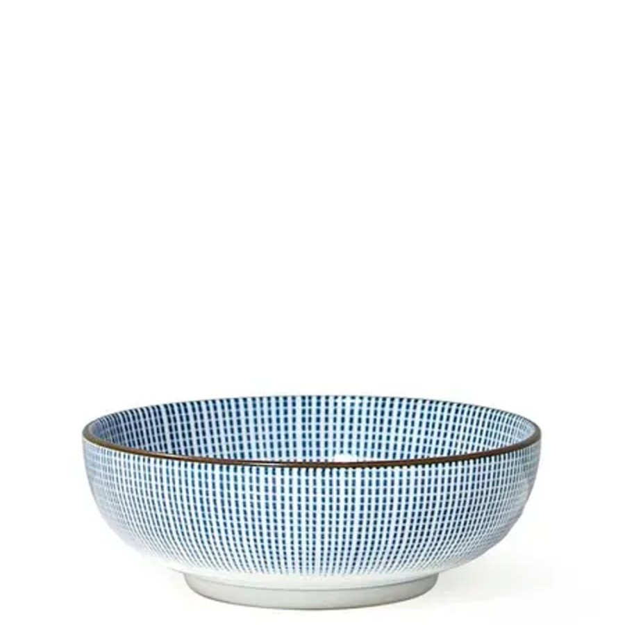 Tabletop Miya Company Medium Bowls | Sendan Tokusa 5" Shallow Bowl
