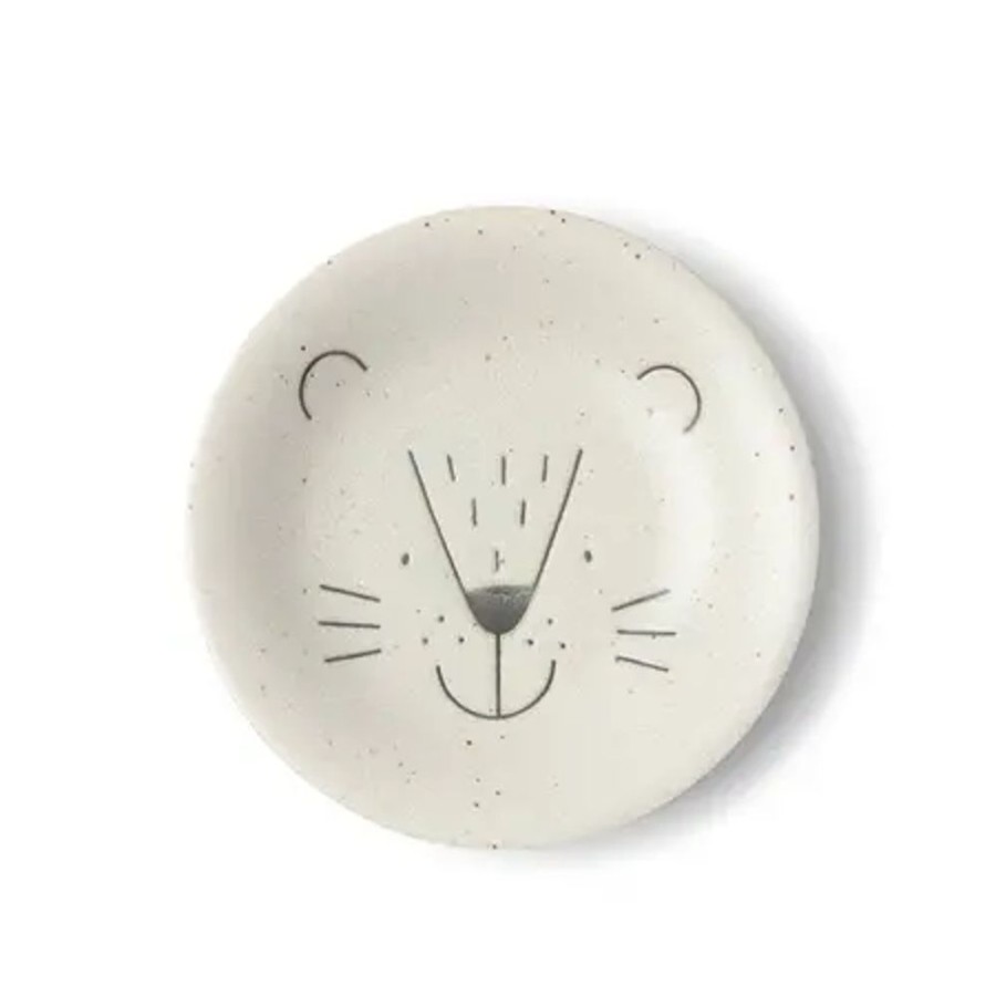 Whimsy Miya Company Plates | Mogu Mogu Lion Plate 6.5"