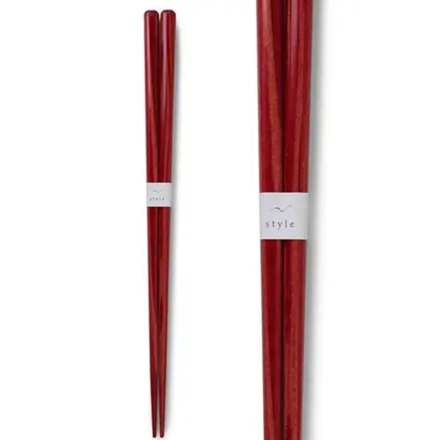 Tabletop Miya Company Chopsticks | Chopsticks Wood Red 1