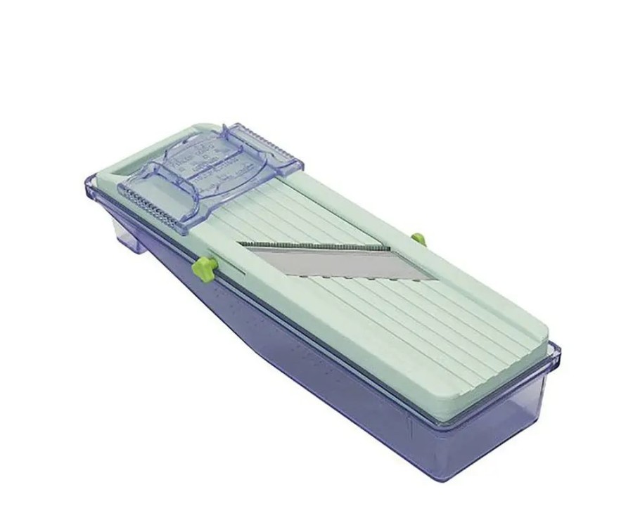 Kitchen Miya Company Slicers & Peelers | Benliner Mandoline Vegetable Slicer And Catch Tray Set