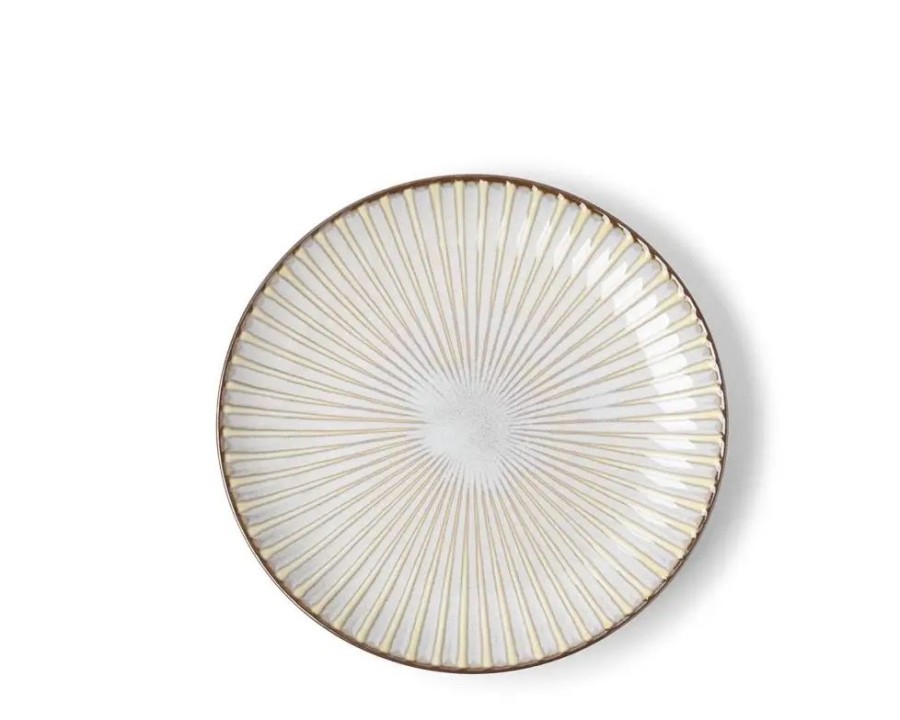 Tabletop Miya Company Medium Plates | Aiya Ivory 6.5" Plate