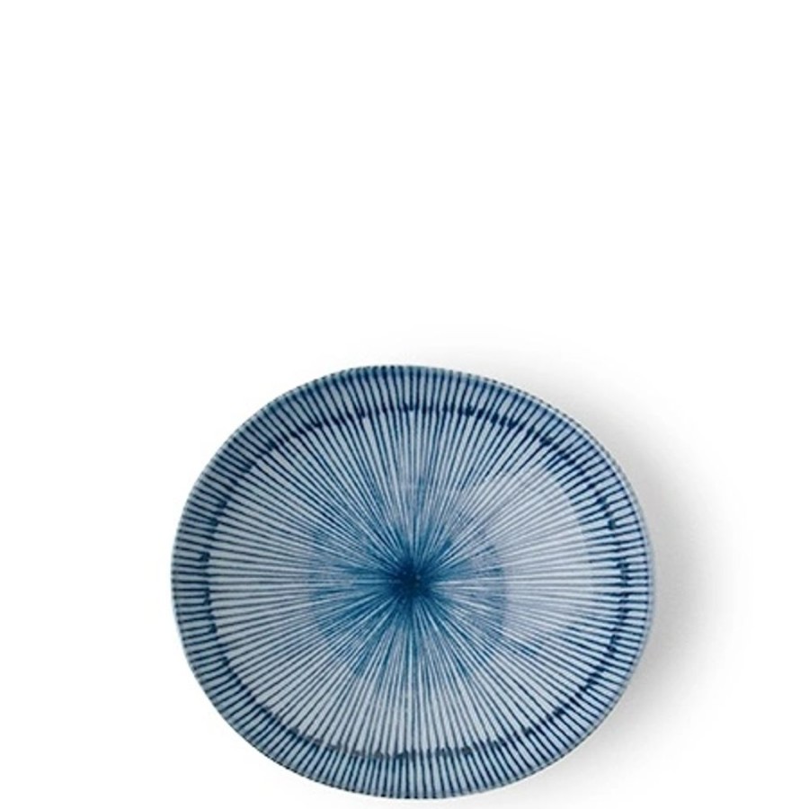 Tabletop Miya Company Shallow Bowls | Hoso Tokusa 4.25" Oval Bowl