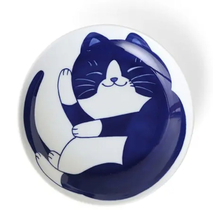 Whimsy Miya Company Bowls | Blue Cats 7.75" Bowl