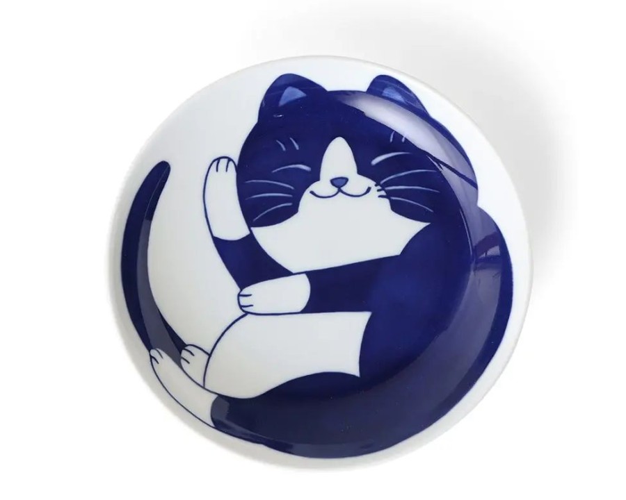 Whimsy Miya Company Bowls | Blue Cats 7.75" Bowl