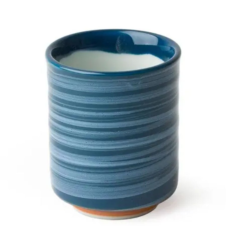 Tabletop Miya Company Teacups | Rasen Blue Teacup
