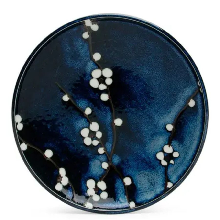 Tabletop Miya Company Medium Plates | Namako Blossoms 7.75" Plate