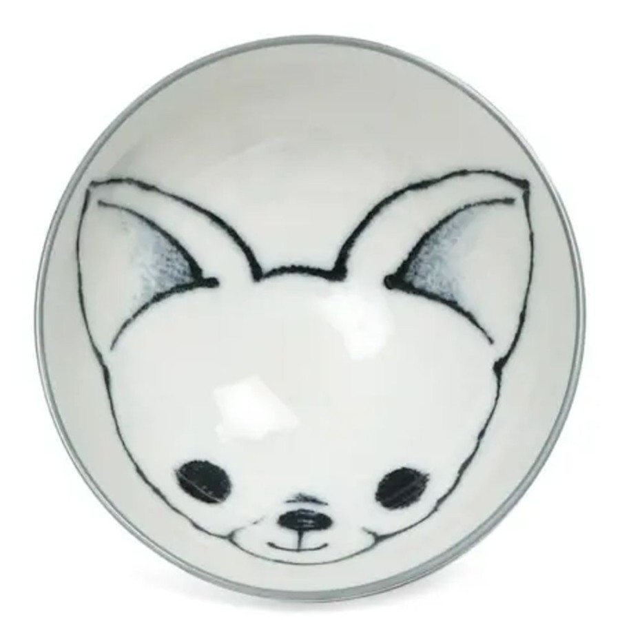 Whimsy Miya Company Dogs | Dog Days 4.5" Rice Bowl - Chihuahua