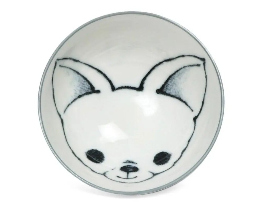Whimsy Miya Company Dogs | Dog Days 4.5" Rice Bowl - Chihuahua