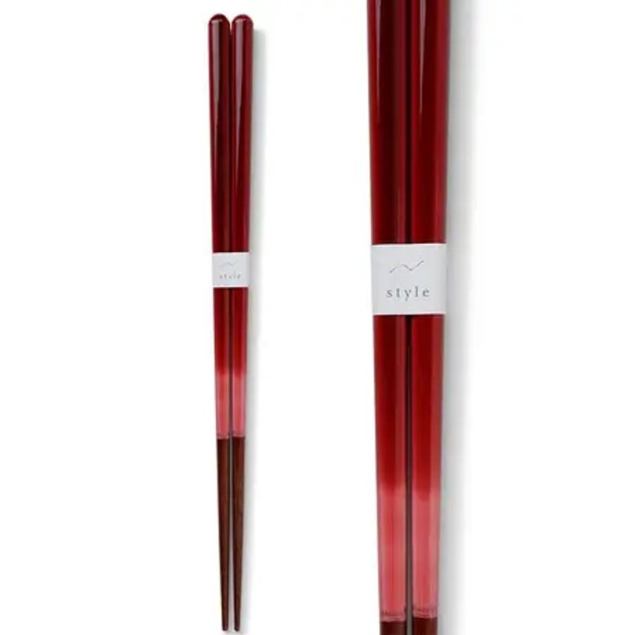 Tabletop Miya Company Chopsticks | Chopsticks Ombre Red