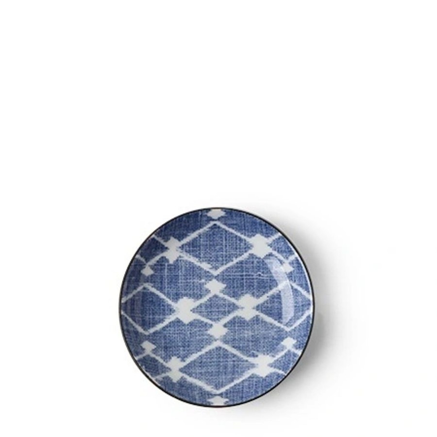 Tabletop Miya Company Small Plates | Aizome Hishi 3.75" Sauce Dish