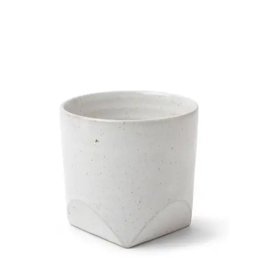 Tabletop Miya Company Teacups | Teacup Faceted White