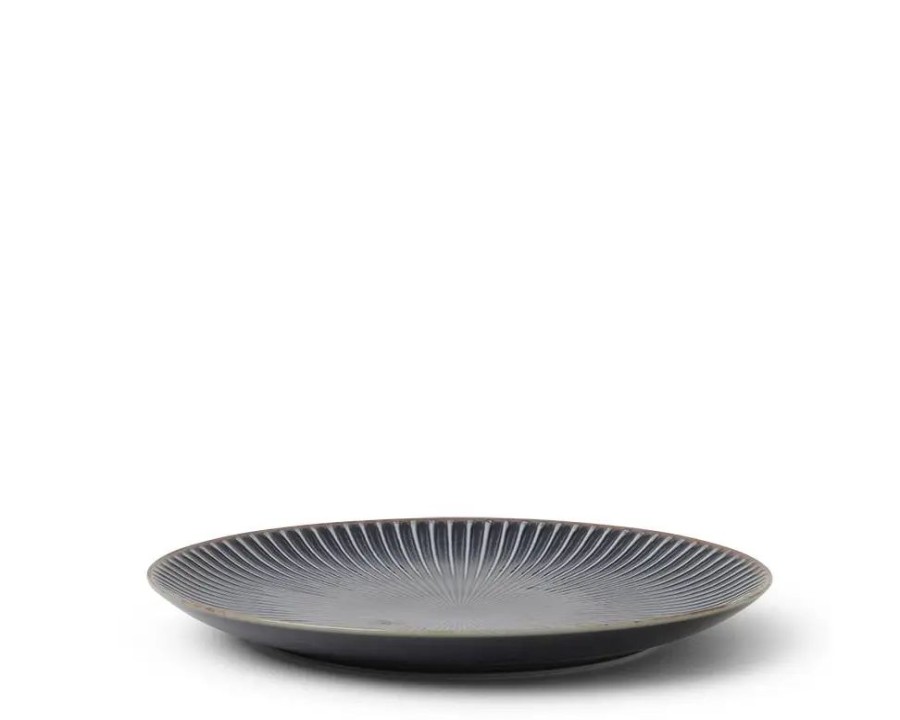 Tabletop Miya Company Large Plates | Aiya Navy 9.25" Plate