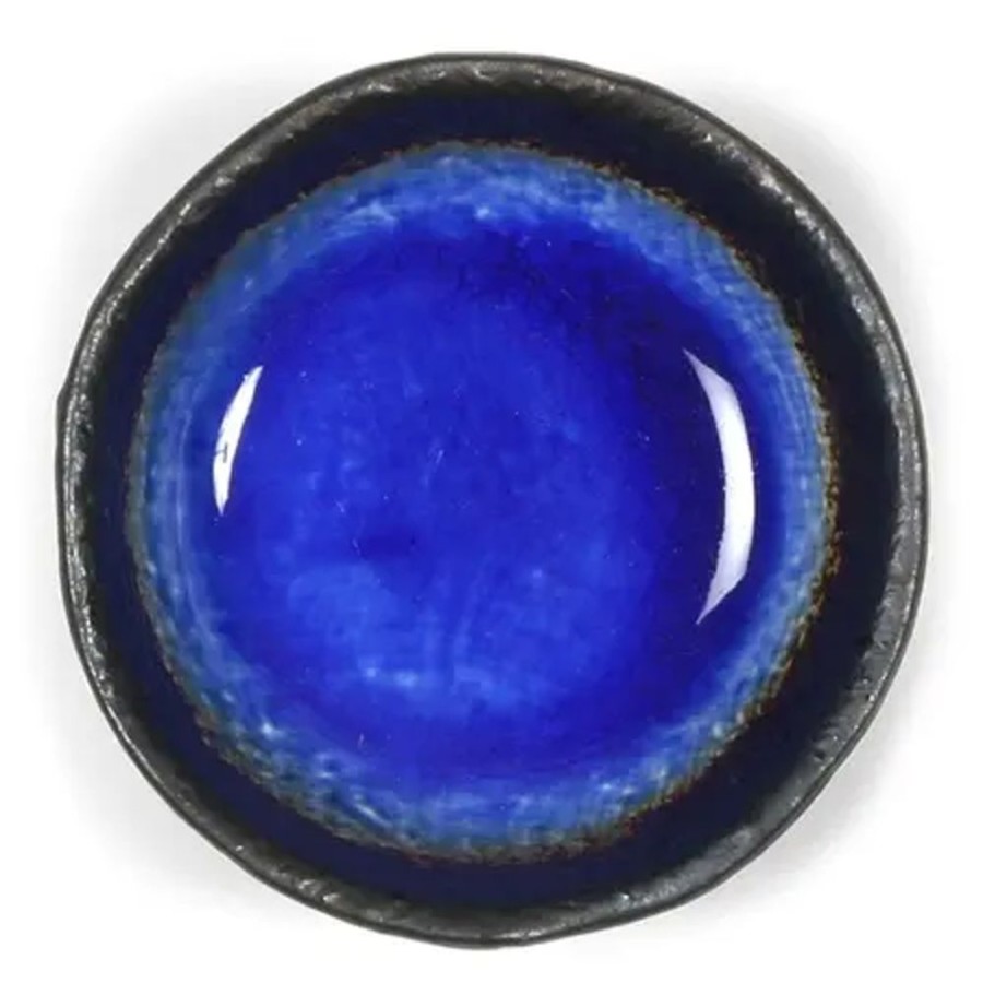 Tabletop Miya Company Sauce Dishes | Cobalt Blue 3.25" Round Dish