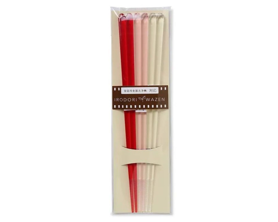 Tabletop Miya Company Chopsticks | Chopsticks Acrylic Red Set/3