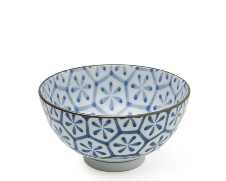 Tabletop Miya Company Rice Bowls | Monyou 4.25" Hana Kikkou Rice Bowl