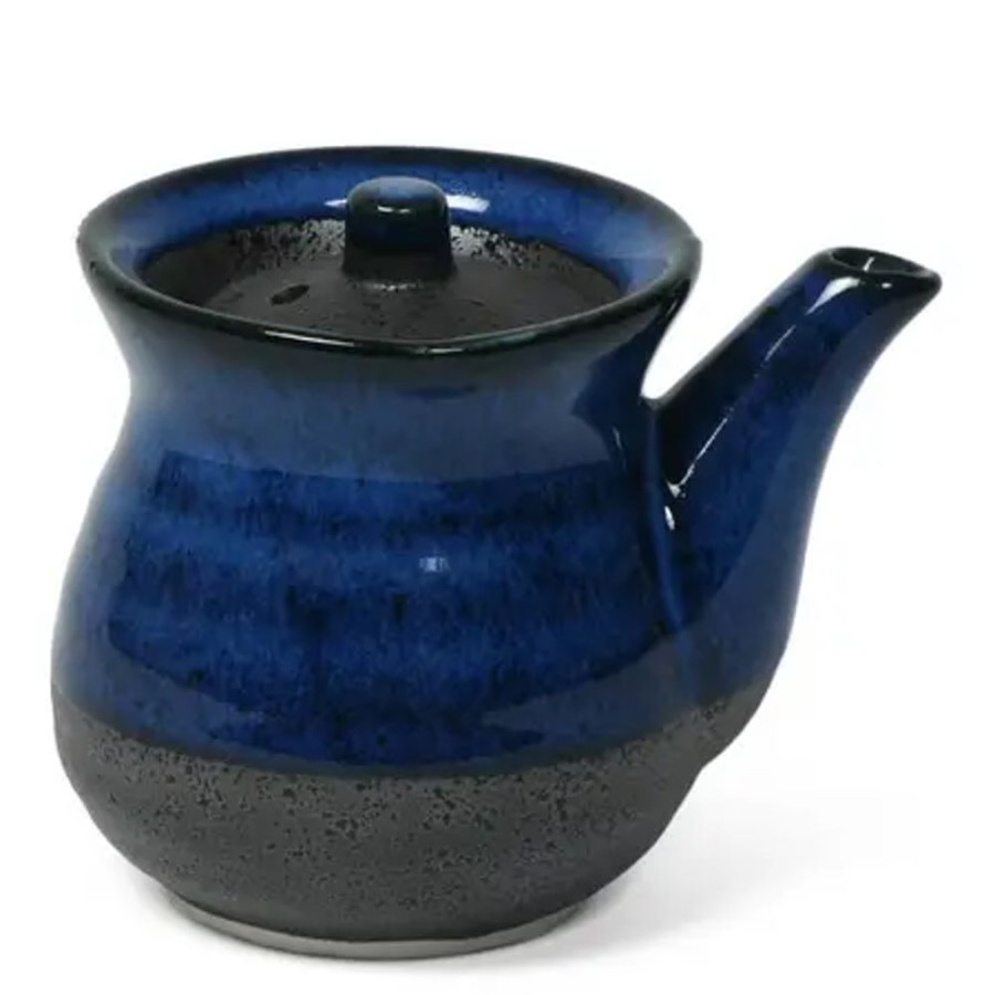 Tabletop Miya Company Sauce Pots | Namako Blue 8 Oz. Round Sauce Pot