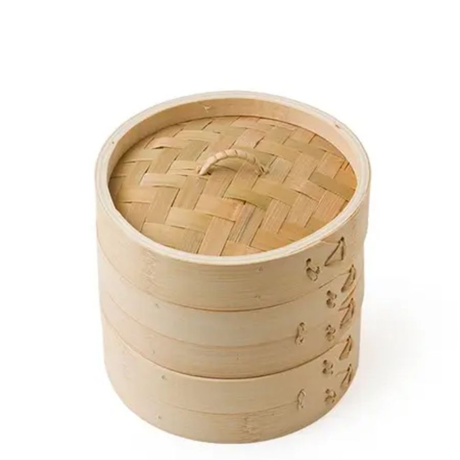 Kitchen Miya Company Other | Bamboo Steamer Set 6"