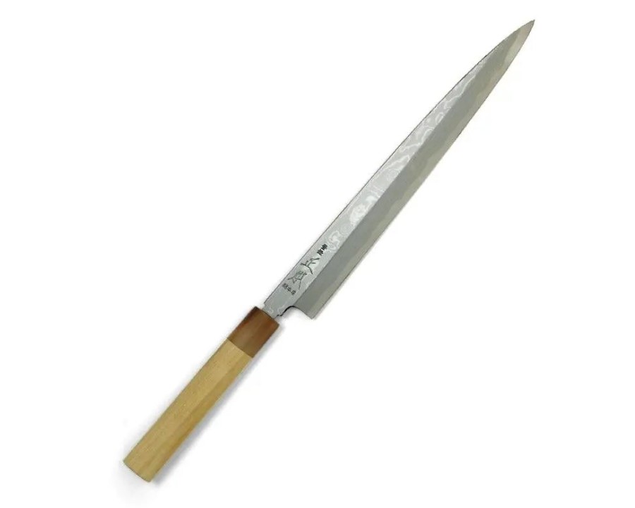 Kitchen Miya Company Professional Knives | Masamoto Hongasumi Gyokuseikou - Yanagi Knife 10.5"