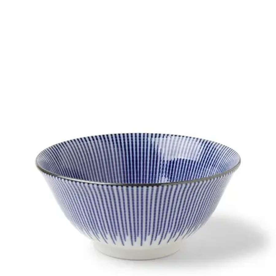 Tabletop Miya Company Medium Bowls | Blue Spoke Bowl 6"