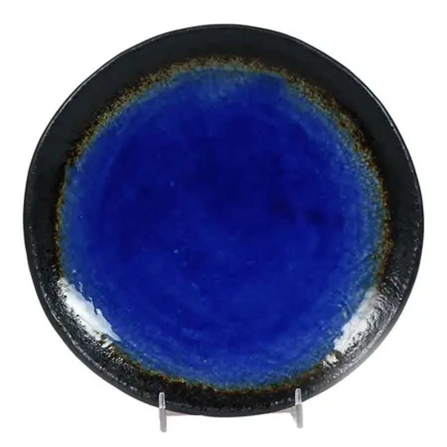 Tabletop Miya Company Large Plates | Cobalt Blue 9.5" Round Plate