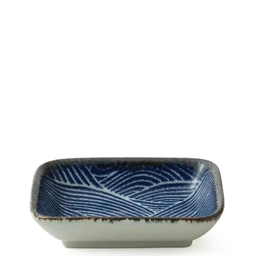 Tabletop Miya Company Sauce Dishes | Aranami 3.75" X 2.75" Sauce Dish