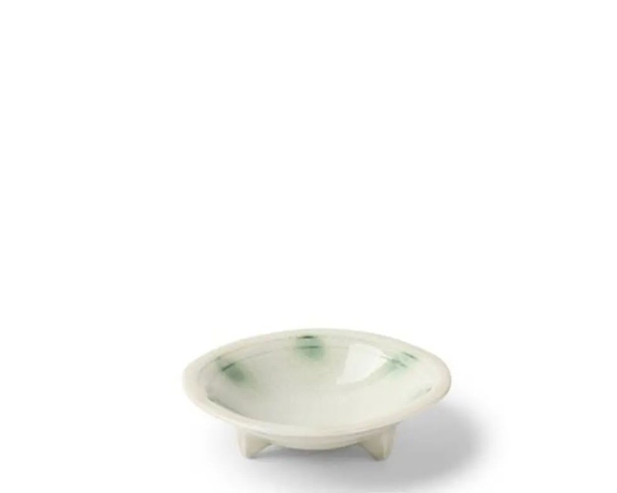 Tabletop Miya Company Sauce Dishes | Dotted Ivory 4" Sauce Bowl