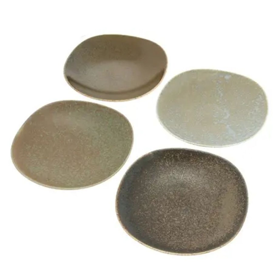 Tabletop Miya Company Plate Sets | Pacific Forest Matte Plate Set 5-3/8"