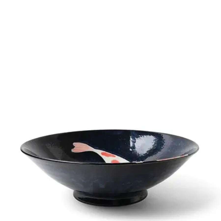 Tabletop Miya Company Serving Bowls & Plates | Namako Koi 9.75" Serving Bowl