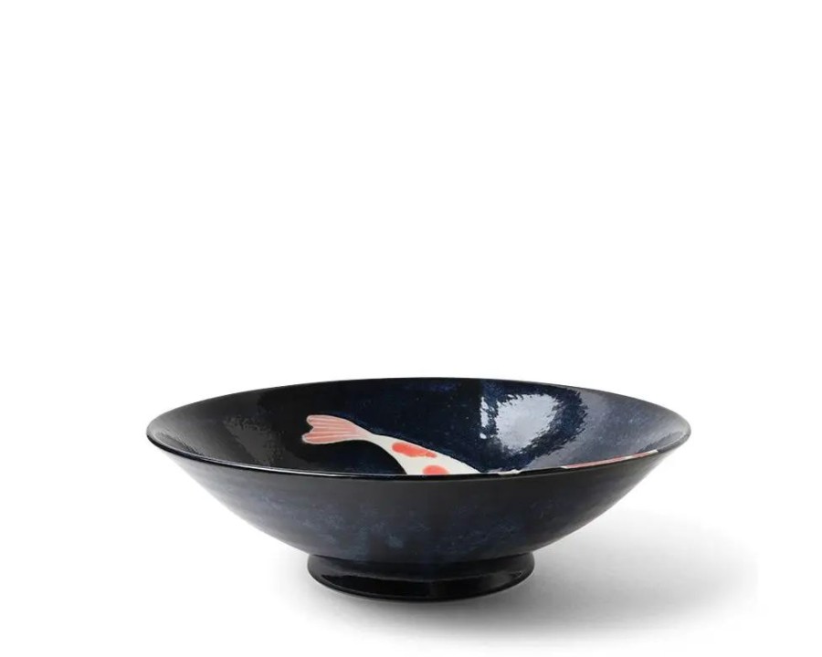 Tabletop Miya Company Serving Bowls & Plates | Namako Koi 9.75" Serving Bowl