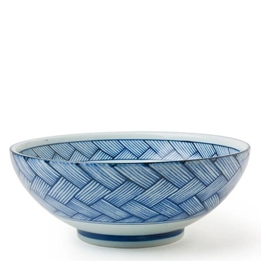 Tabletop Miya Company Ramen Bowls | Ajiromon 8.5" Noodle Bowl