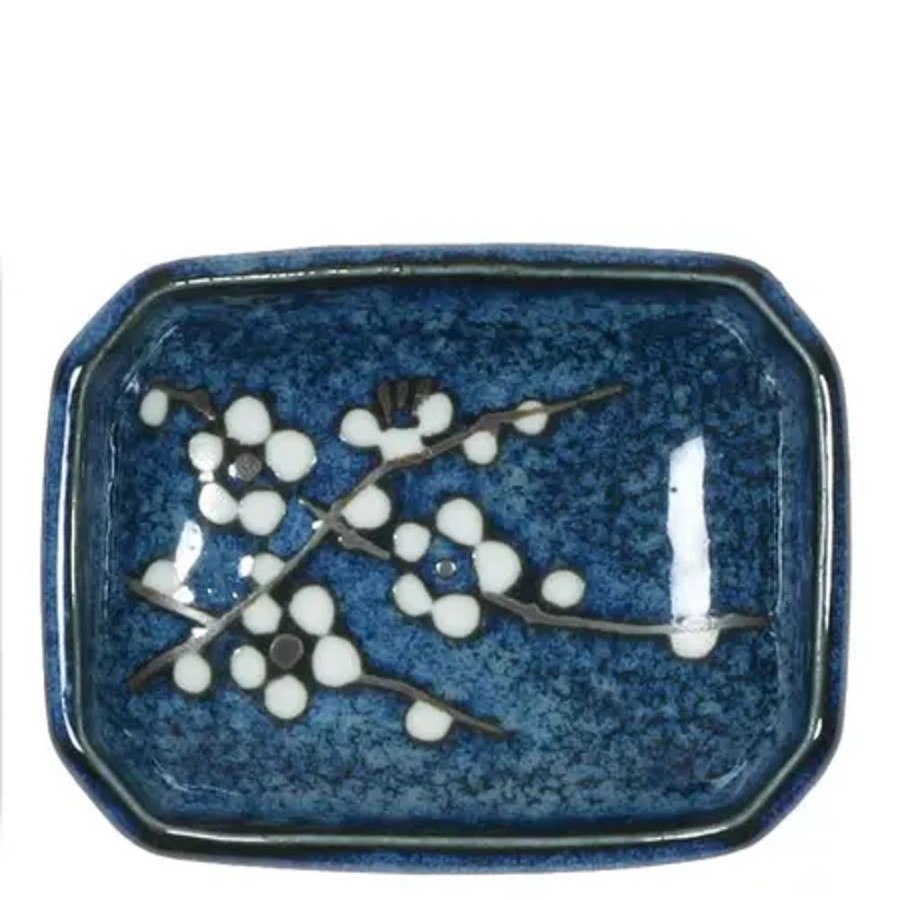 Tabletop Miya Company Sauce Dishes | Namako Blossoms 3.5" X 2.5" Sauce Dish