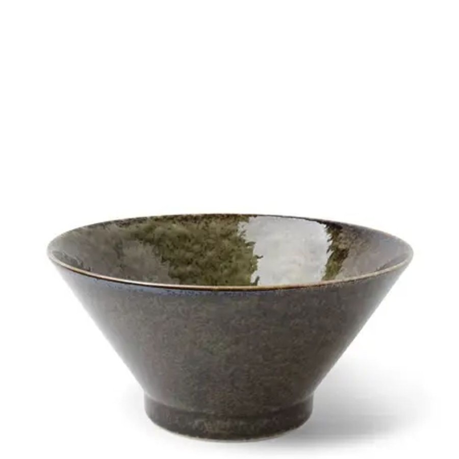 Tabletop Miya Company Ramen Bowls | Bowl Ramen Moss Green 7-1/2"