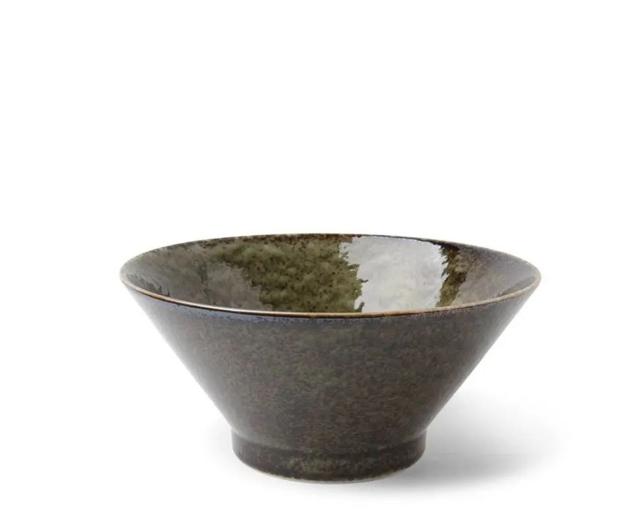 Tabletop Miya Company Ramen Bowls | Bowl Ramen Moss Green 7-1/2"